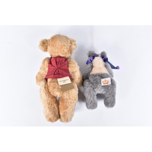 225 - A QUANTITY OF MODERN TEDDY BEARS AND SOFT TOYS, to include the Cotswold Bear Co. and Bedford Bears, ... 