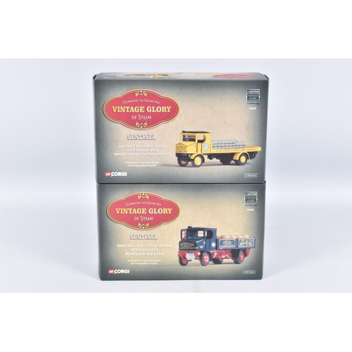 229 - A COLLECTION OF BOXED CORGI CLASSICS 'VINTAGE GLORY OF STEAM' MODELS, all are models of Foden or Sen... 