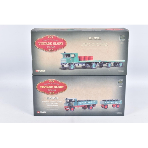 229 - A COLLECTION OF BOXED CORGI CLASSICS 'VINTAGE GLORY OF STEAM' MODELS, all are models of Foden or Sen... 