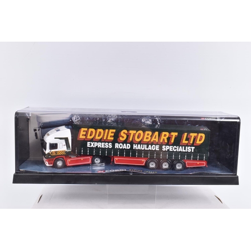 230 - THREE BOXED CORGI CLASSICS MODERN TRUCKS SERIES DIECAST VEHICLES, 1/50 scale, E.R.F. EC with box tra... 