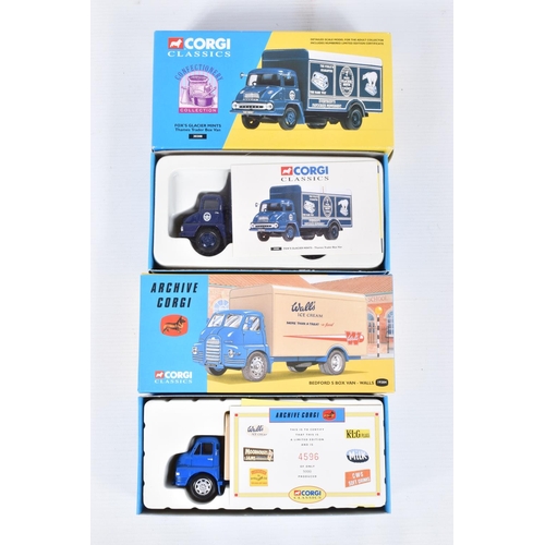 231 - A QUANTITY OF BOXED CORGI CLASSICS LORRY/TRUCK MODELS, to include French Collection Heritage Saviem ... 