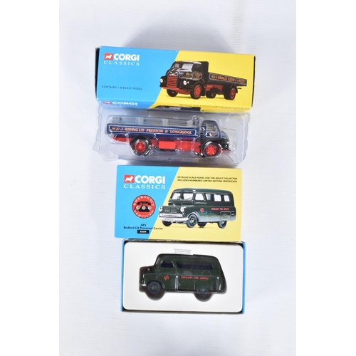 231 - A QUANTITY OF BOXED CORGI CLASSICS LORRY/TRUCK MODELS, to include French Collection Heritage Saviem ... 