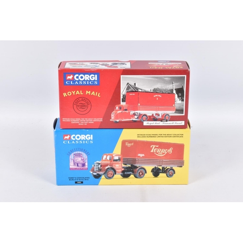 231 - A QUANTITY OF BOXED CORGI CLASSICS LORRY/TRUCK MODELS, to include French Collection Heritage Saviem ... 