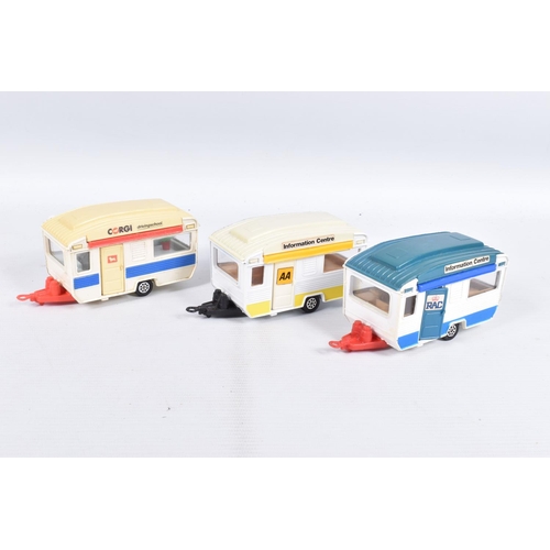 240 - A QUANTITY OF UNBOXED AND ASSORTED CORGI AND DINKY TOYS DRIVING SCHOOL AND ROAD SERVICE VEHICLES, to... 