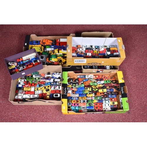 244 - A QUANTITY OF UNBOXED AND ASSORTED MODERN DIECAST AND PLASTIC VEHICLES, to include Norscott Caterpil... 