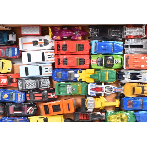 244 - A QUANTITY OF UNBOXED AND ASSORTED MODERN DIECAST AND PLASTIC VEHICLES, to include Norscott Caterpil... 