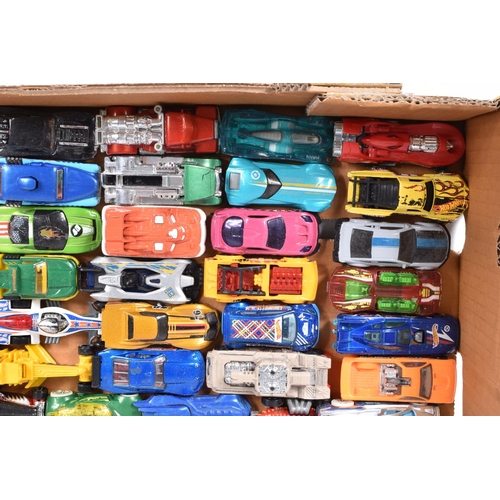 244 - A QUANTITY OF UNBOXED AND ASSORTED MODERN DIECAST AND PLASTIC VEHICLES, to include Norscott Caterpil... 