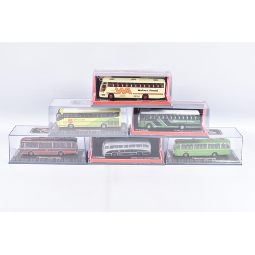 245 - A QUANTITY OF BOXED CORGI ORIGINAL OMNIBUS COMPANY COACH MODELS, assorted fleets from across Britain... 