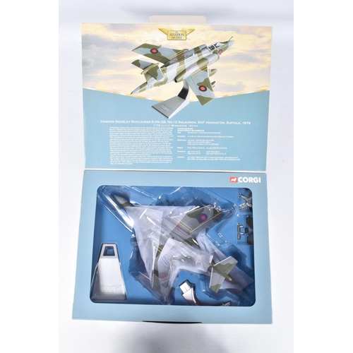 247 - THREE BOXED LIMITED EDITION CORGI AVIATION ARCHIVE MILITARY AIR POWER 1:72 SCALE MODEL DIE-CAST MILI... 