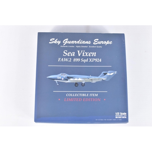 248 - THREE BOXED 1:72 SCALE MODEL MILITARY AIRCRAFTS, the first a Limited Editions Sky Guardians Europe S... 