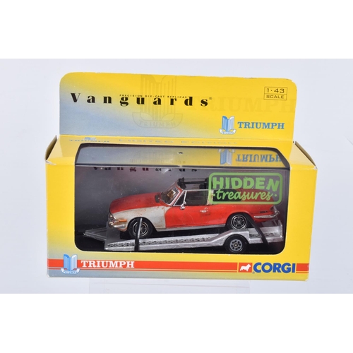 250 - FIVE BOXED CORGI CLASSICS LIMITED EDITION TRIUMPH STAG SPORTS CAR MODELS, all 1/43 scale, Tahiti Blu... 