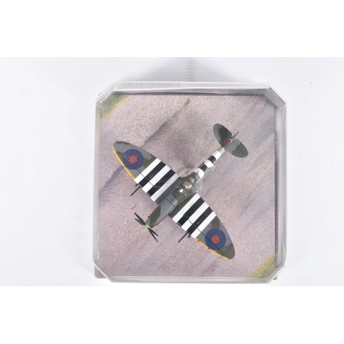 252 - SIX BOXED CORGI WWII LEGENDS 1:72 SCALE DIE-CAST MILITARY AIRCRAFTS, the first a P51D Mustang, numbe... 