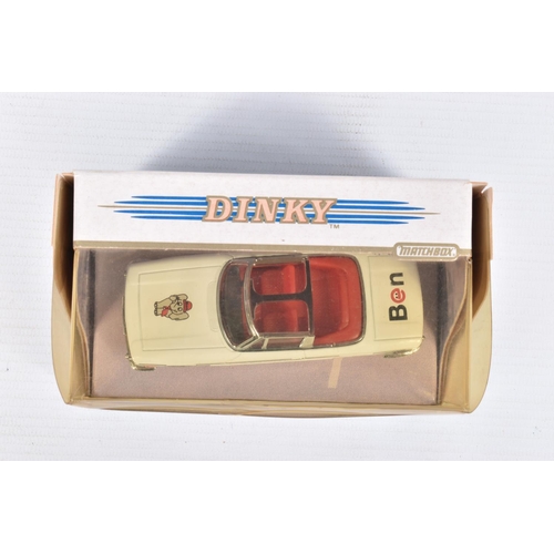 253 - A QUANTITY OF MATCHBOX DINKY COLLECTION TRIUMPH STAG SPORTS CAR MODELS, No.DY-28, one in white and o... 