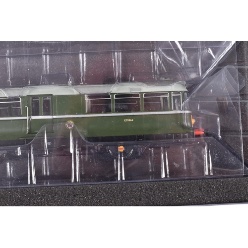 260 - A BOXED OO GAUGE HELJAN RAILWAY MODEL RAILBUS, W&M no. E9964, in Dark Green with large Yellow Panels... 