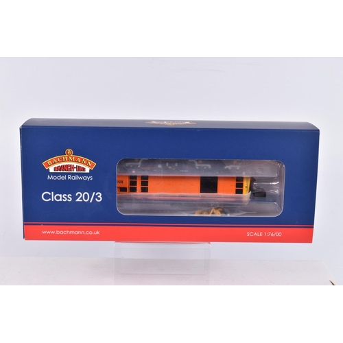 295 - A BOXED OO GAUGE BACHMANN BRANCHLINE MODEL RAILWAYS Class 20-3, no. 20314, Livery in Harry Needle Ra... 