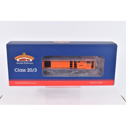 303 - A BOXED OO GAUGE BACHMANN BRANCHLINE MODEL RAILWAYS DIESEL LOCOMOTIVE, Class 20-3, no. 20311, in Har... 