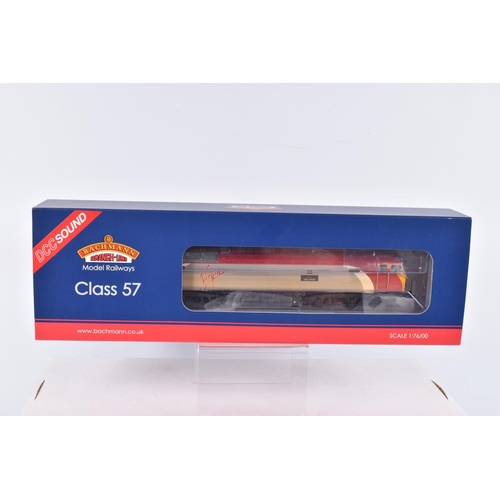 305 - A BOXED OO GAUGE BACHMANN BRANCHLINE MODEL RAILWAYS LOCOMOTIVE, Class 57-3, no. 57312 'The Hood, Liv... 