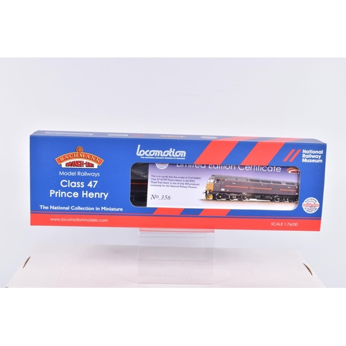 314 - A BOXED OO GAUGE LIMITED EDITION BACHMANN BRANCHLINE MODEL RAILWAYS, Class 47 Diesel Locomotive, no.... 