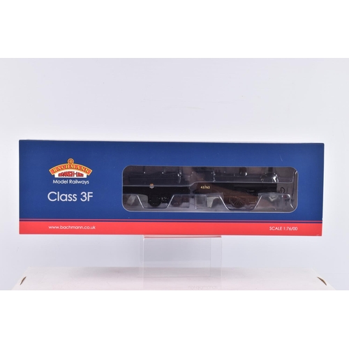 318 - A BOXED OO GAUGE BACHMANN BRANCHLINE MODEL RAILWAYS Class 3F, no. 43762, in BR Black Early Emblem, i... 