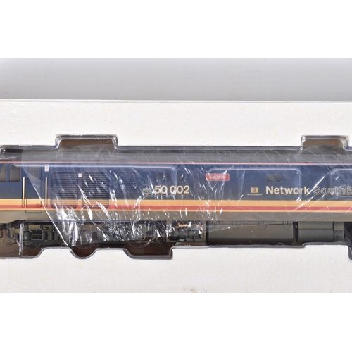 326 - A BOXED OO GAUGE HORNBY MODEL RAILWAY NSE CO-CO DIESEL ELECTRIC, Class 50, no. 50002 'Superb', in Re... 