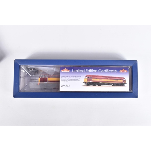 347 - A BOXED OO GAUGE BACHMANN BRANCHLINE MODEL RAILWAYS Class 47, no. 47778 'Duke of Edinburgh's Award',... 