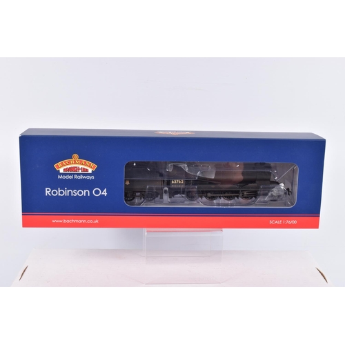 348 - A BOXED OO GAUGE BACHMANN BRANCHLINE ROBINSON Class 04, no. 63762, in BR Black with Early Emblem Wea... 