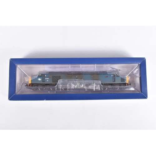 349 - A BOXED OO GAUGE BACHMANN BRANCHLINE DIESEL LOCOMOTIVE, Class 40, no. 97407 'Aureol', in BR Blue Dep... 