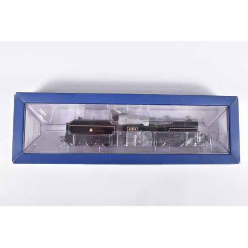 351 - A BOXED OO GAUGE BACHMANN BRANCHLINE LOCOMOTIVE, Class 5MT LMS Crab, no. 42765, in BR Lined Black wi... 