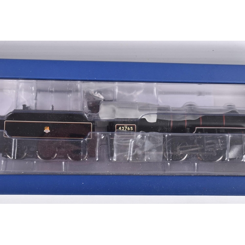 351 - A BOXED OO GAUGE BACHMANN BRANCHLINE LOCOMOTIVE, Class 5MT LMS Crab, no. 42765, in BR Lined Black wi... 