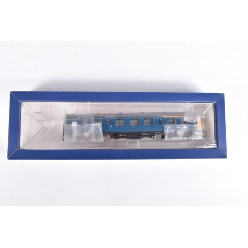 352 - A BOXED OO GAUGE  BACHMANN BRANCHLINE TWO CAR  SET, Class 105 Cravens DMU, in BR Blue with Yellow En... 