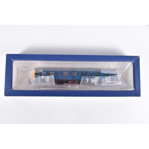 352 - A BOXED OO GAUGE  BACHMANN BRANCHLINE TWO CAR  SET, Class 105 Cravens DMU, in BR Blue with Yellow En... 