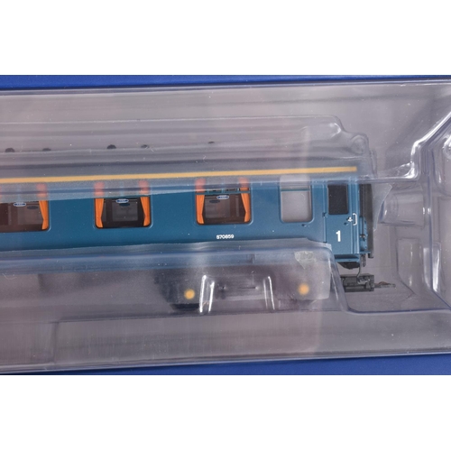 354 - A BOXED OO GAUGE BACHMANN BRANCHLINE FOUR CAR SET, Class 491 (4TC), Unit 416, in BR Blue with Small ... 