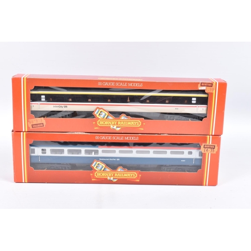 356 - A QUANTITY OF BOXED AND UNBOXED HORNBY RAILWAYS OO GAUGE INTERCITY 125 HIGH SPEED TRAIN ITEMS, unbox... 