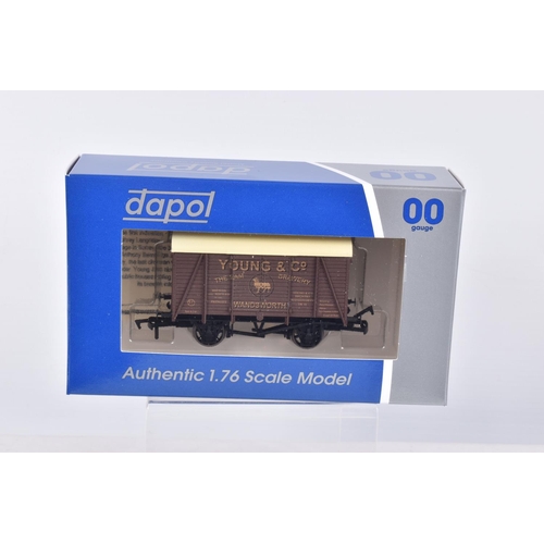 360 - FOURTEEN BOXED OO GAUGE DAPOL WAGONS, to include Cirencester Brewery, Ward's Best Bitter,  Angel Bre... 