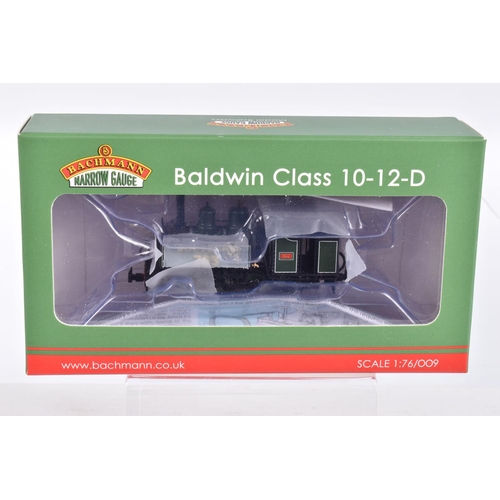 391 - A BOXED OO9 NARROW GAUGE BACHMANN BRANCHLINE MODEL LOCOMOTIVE, Baldwin Class 10-12-D no. E763 'Sid' ... 