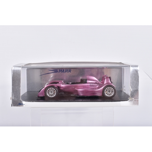 254 - FIVE BOXED SPARK MODEL MINIMAX VEHICLES, the first us a Lola T70 Mk3 no2 6TH BOAC 500 1968, Jo Bonni... 