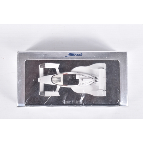 254 - FIVE BOXED SPARK MODEL MINIMAX VEHICLES, the first us a Lola T70 Mk3 no2 6TH BOAC 500 1968, Jo Bonni... 