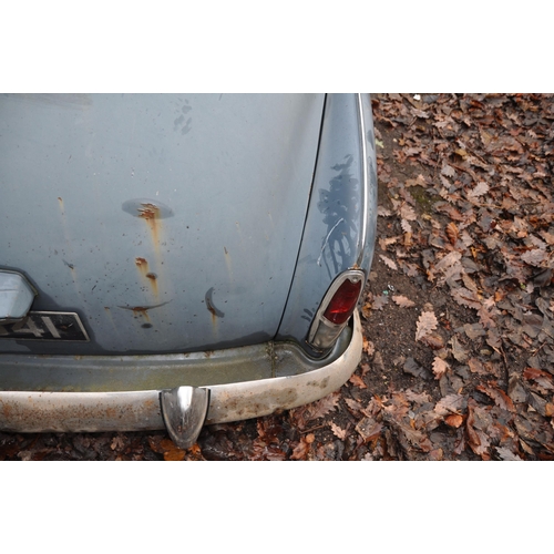 1001 - A 1953 HUMBER HAWK MkVI SALOON, registration number NFH 341, in Severn blue, manual gearbox with ove... 