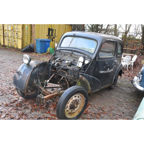 1002 - A 1954 FORD POPULAR 103E CHASSIS, REGISTRATION NUMBER ODD 866, gearbox present but no engine, Odomet... 