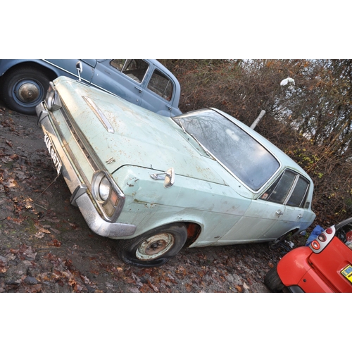 1004 - A 1970 FORD ZEPHYR SALOON, REGISTRATION NUMBER KUK 857D, with V6 engine and gearbox, Odometer reads ... 