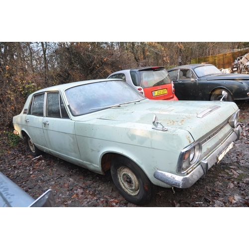 1004 - A 1970 FORD ZEPHYR SALOON, REGISTRATION NUMBER KUK 857D, with V6 engine and gearbox, Odometer reads ... 