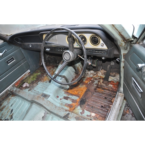 1004 - A 1970 FORD ZEPHYR SALOON, REGISTRATION NUMBER KUK 857D, with V6 engine and gearbox, Odometer reads ... 