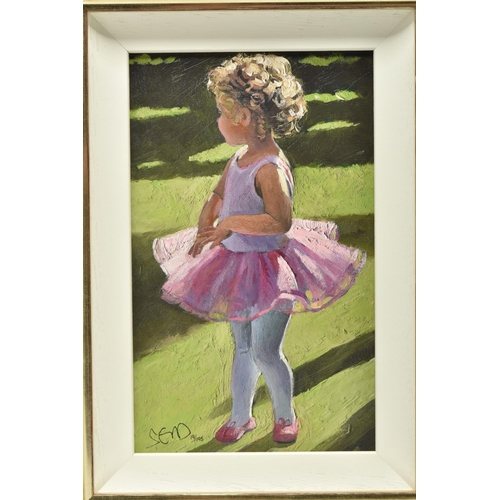 303 - SHERREE VALENTINE DAINES (BRITISH 1959) 'PRETTY IN PINK', a signed limited edition print depicting a... 