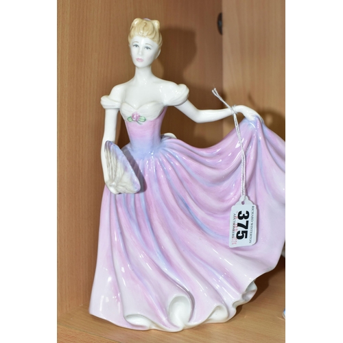 375 - FOUR ROYAL DOULTON FIGURINES, comprising Rachel - Figurine of the Year 2000 HN3976, The Gemstones Co... 