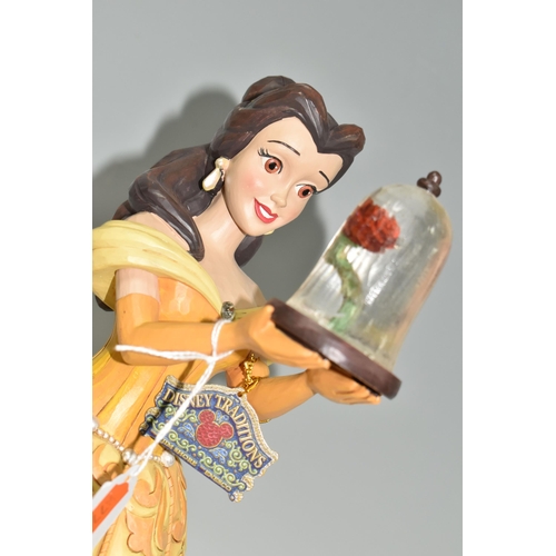 407 - A BOXED JIM SHORE - DISNEY TRADITIONS 'A RARE ROSE' FIGURINE, 6009139 released to celebrate the 30th... 