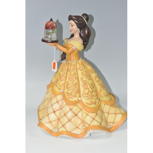 407 - A BOXED JIM SHORE - DISNEY TRADITIONS 'A RARE ROSE' FIGURINE, 6009139 released to celebrate the 30th... 