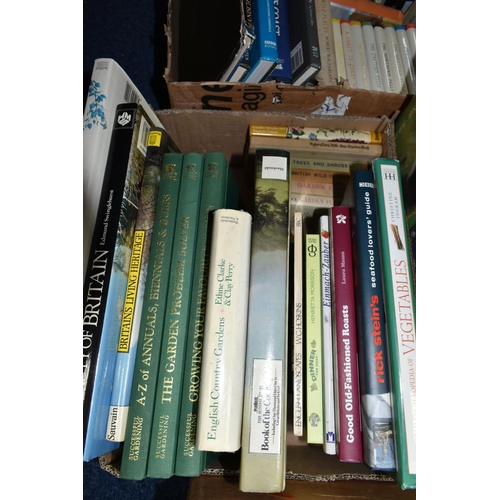 472 - FOUR BOXES OF BOOKS containing approximately 110 titles in hardback format, mostly on the subjects o... 