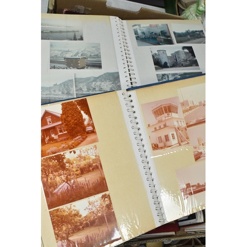 534 - SIX PHOTOGRAPH ALBUMS & LOOSE PHOTOGRAPHS  containing a large number of photographs from Great Brita... 