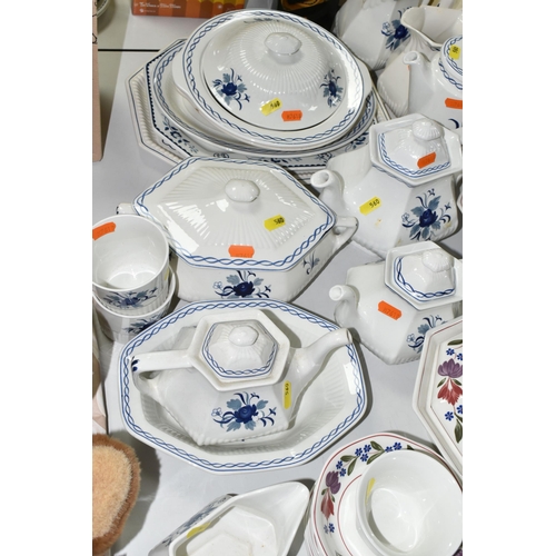 560 - A LARGE QUANTITY OF ADAMS DINNERWARE, comprising 'Baltic' and  'Vermont' and 'Old Colonial' patterns... 