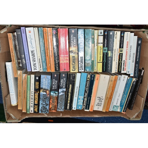 565 - EIGHT BOXES OF CLASSIC OR CONTEMPORARY FICTION BOOKS containing over 305 titles in hardback and pape... 